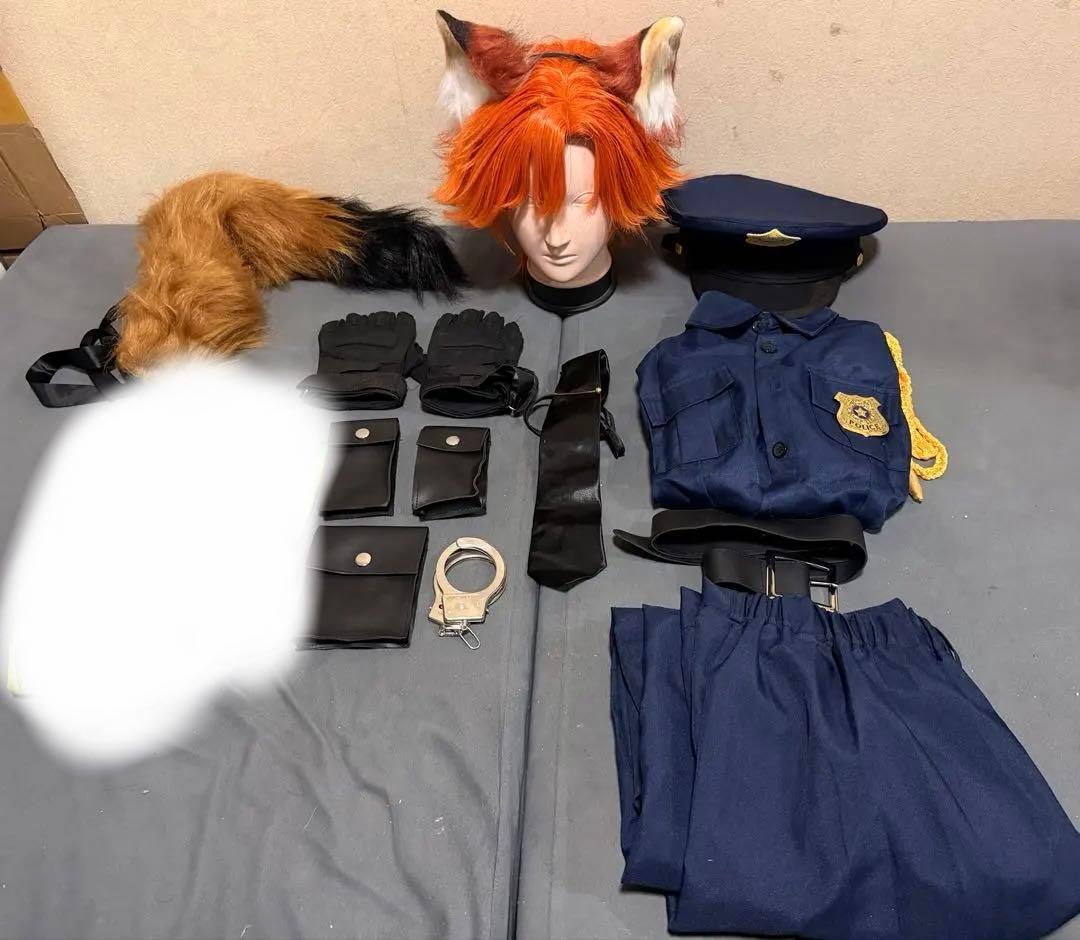 ニック・ワイルド コスプレ ウィッグ Dハロ仮装 ディズニー　ズートピア