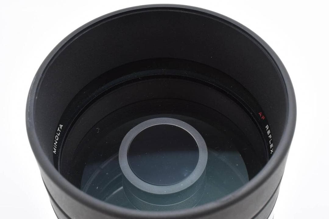 ミノルタ MINOLTA AF REFLEX 500mm F8 ミラーレンズ