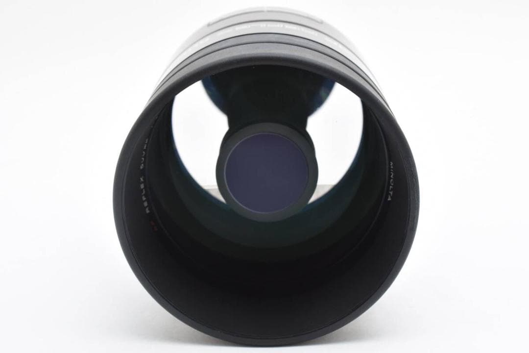 ミノルタ MINOLTA AF REFLEX 500mm F8 ミラーレンズ