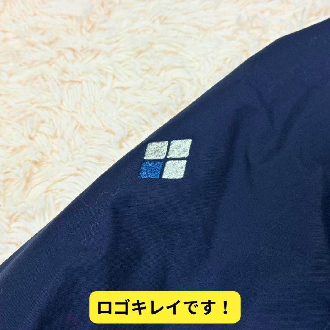 ⭐美品　モンベル　パウダーステップ ジャケット Kid's　160　ネイビー