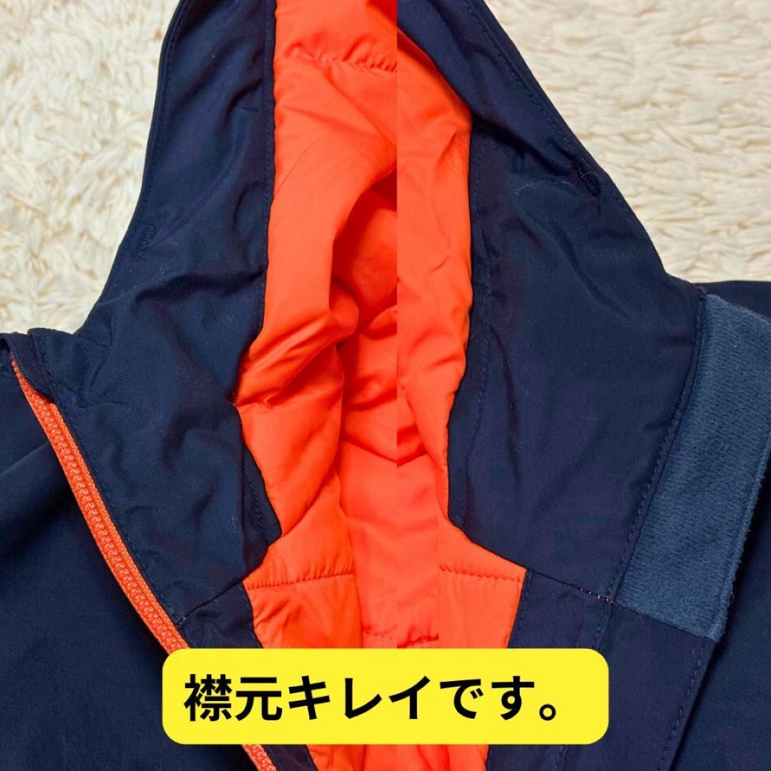 ⭐美品　モンベル　パウダーステップ ジャケット Kid's　160　ネイビー