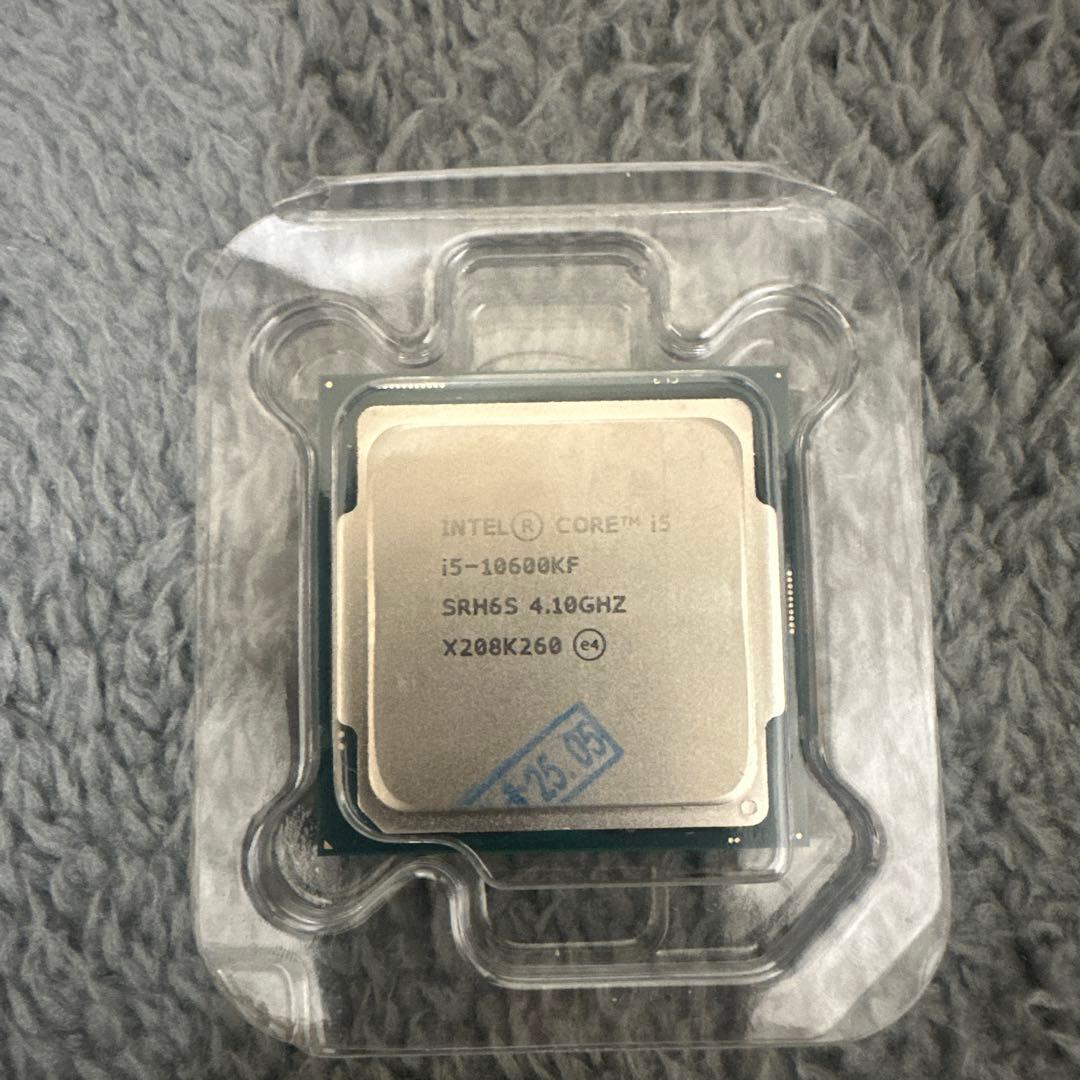 Intel Core i5-10600KF CPU 新品未使用
