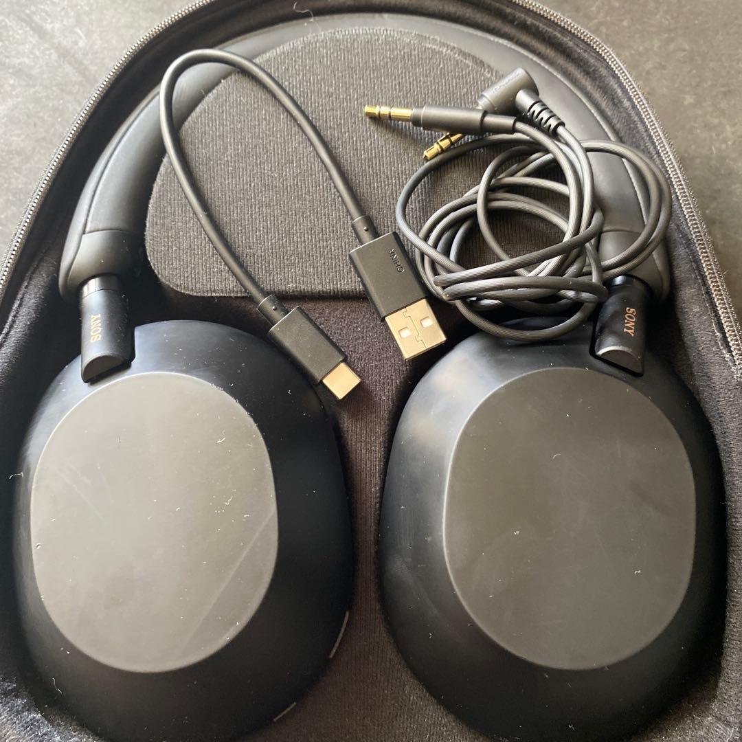 【美品】Sony ワイヤレスヘッドホン WH-1000XM5