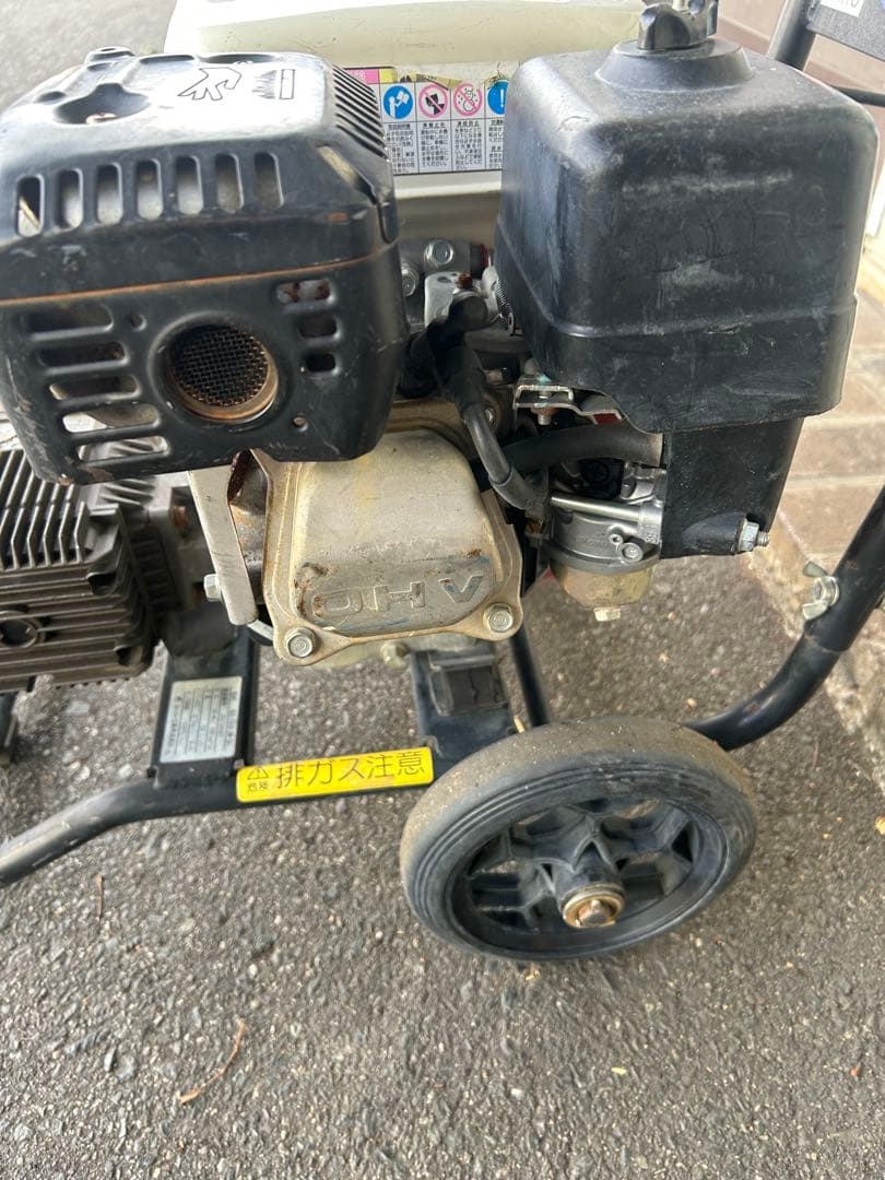 KN2★スーパー工業 エンジン式高圧洗浄 SEC-1310-2N-TA ホース