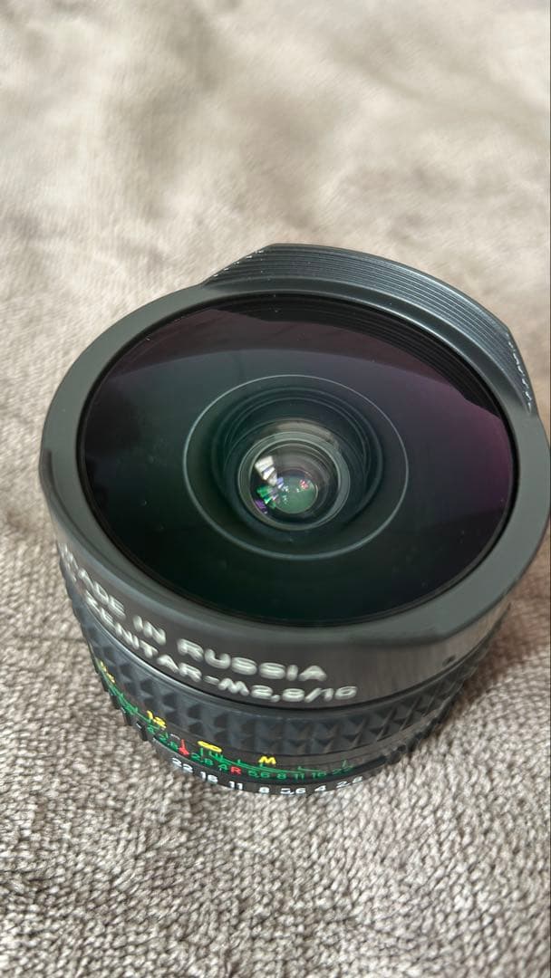 ZENITAR-M16mm F2.8 FISH EYE M42 中古