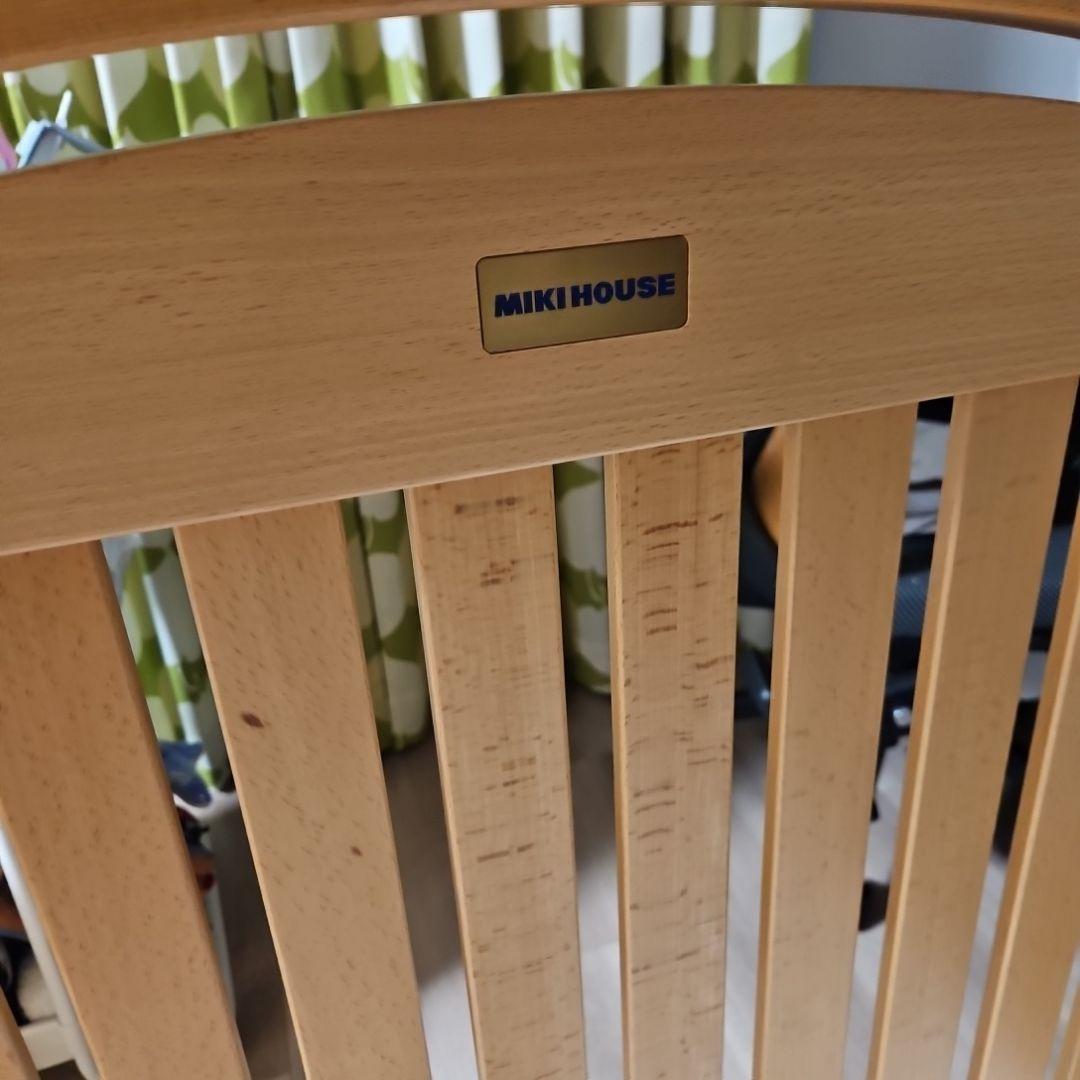 MIKI HOUSE 木製ベビーベッド