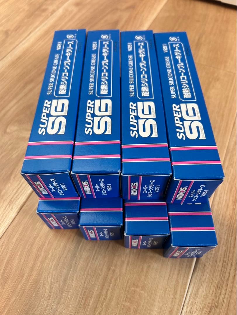 スーパーシリコングリース 8本