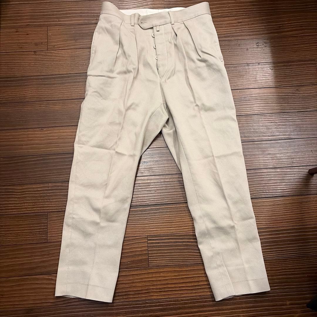 NEAT ニート コットン テーパードパンツ サイズ46