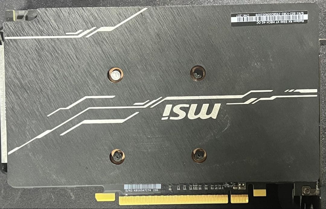 Radeon RX 5500 XT MECH 4G OC グラフィックボード