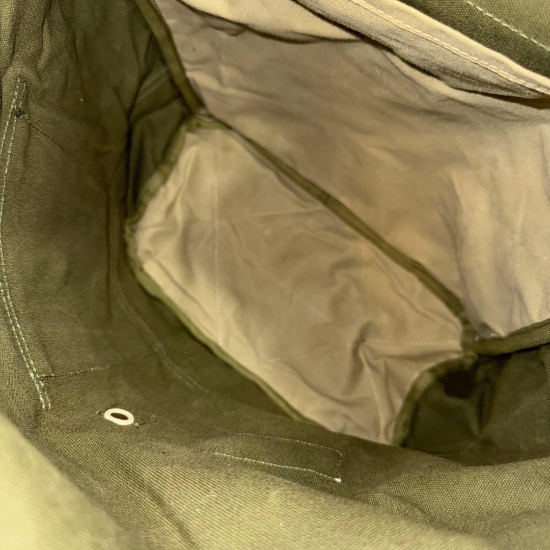 希少 旧タグ 一澤帆布 イチザワハンプ キャンバスリュック バックパック カーキ