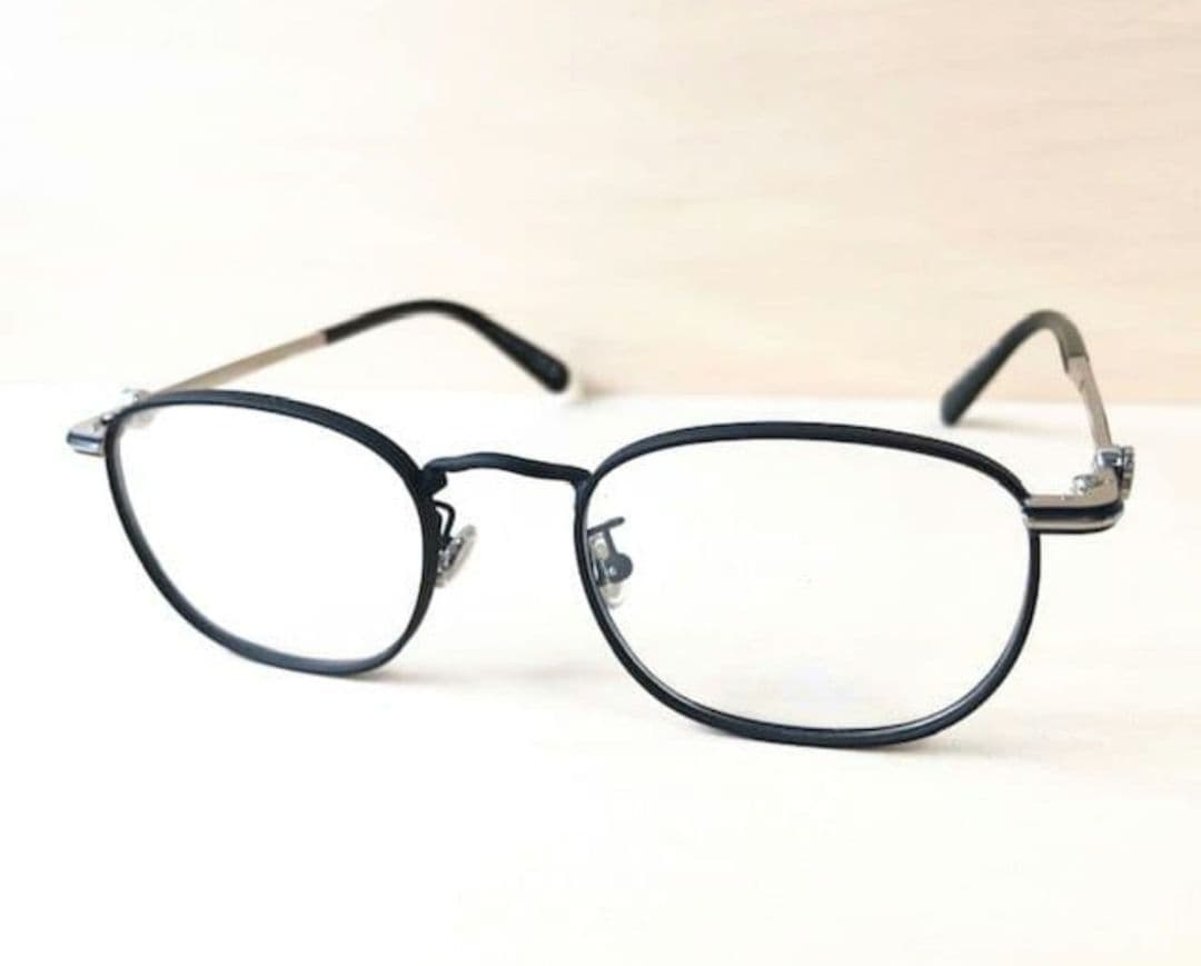 国内正規モンクレールML5203メガネ眼鏡MONCLERマット黒サングラスめがね