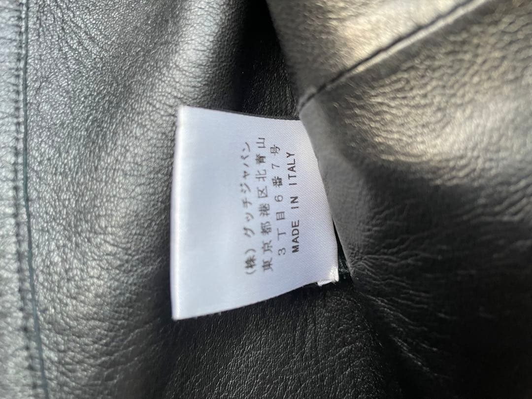 GUCCI レザージャケット　テーラード　お値下げ39000円→30000