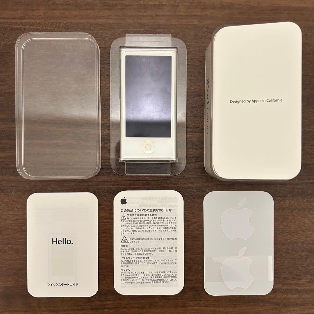 Apple iPod nano 第7世代 16GBホワイト