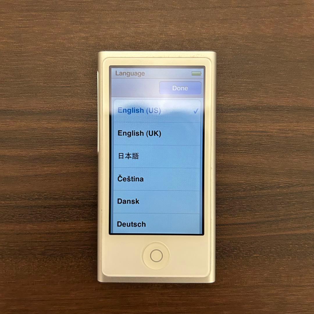 Apple iPod nano 第7世代 16GBホワイト