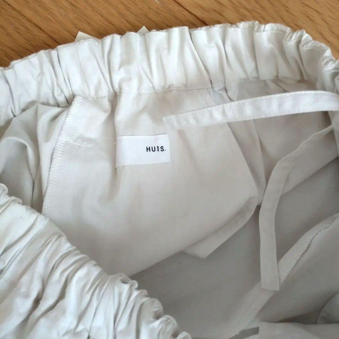 【新品•未使用】HUIS 遠州織物　バフクロス　バルーンパンツ