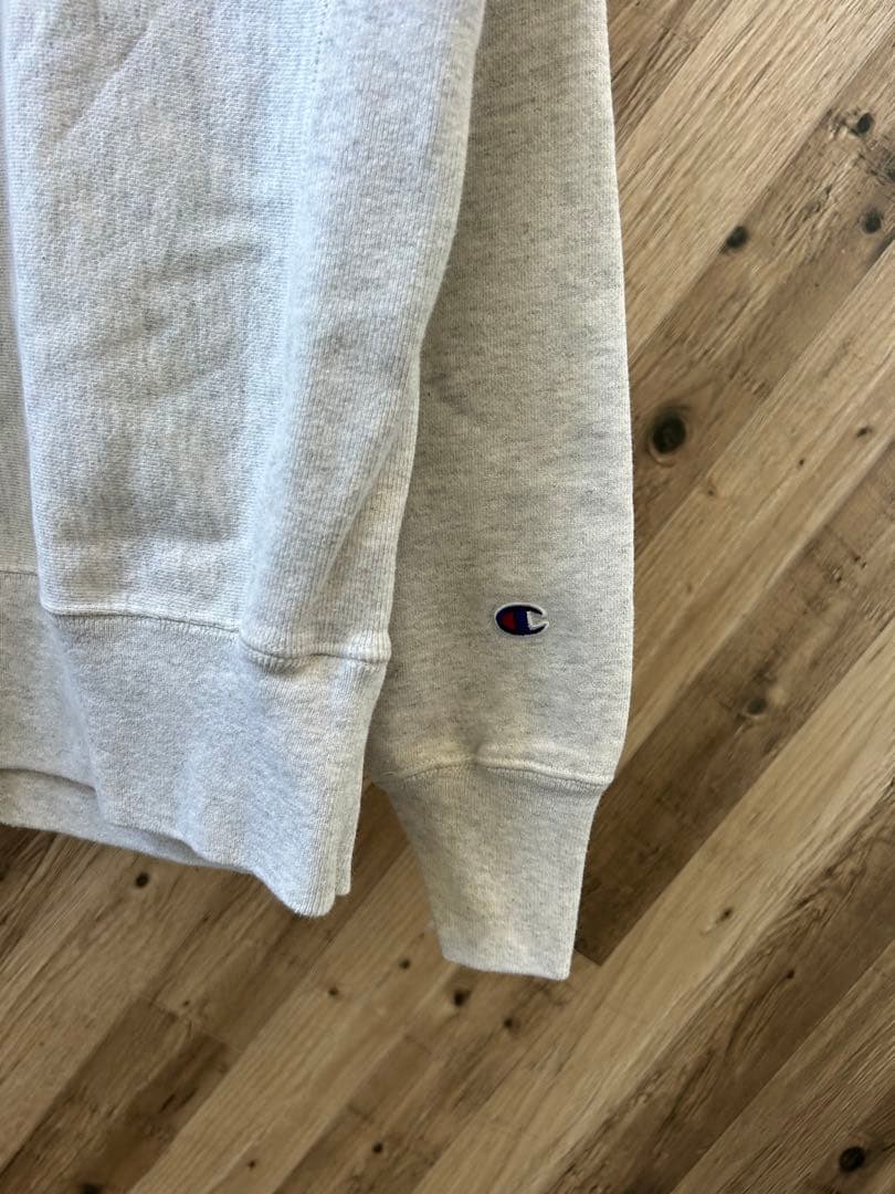 ★チャンピオン リバースウィーブ 青単タグ　スウェット　カレッジロゴ　ミシガン