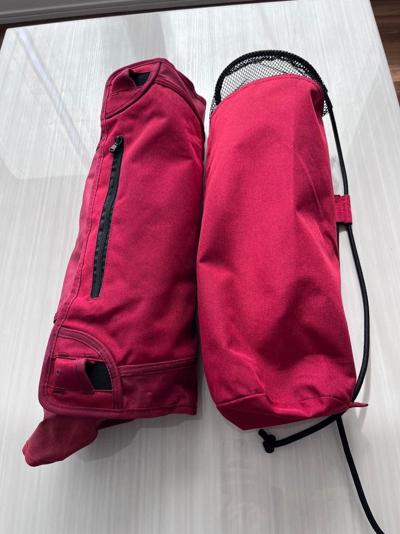 【美品】ogawa　アウトドアチェア ツーアングルチェアL／バーガンディ