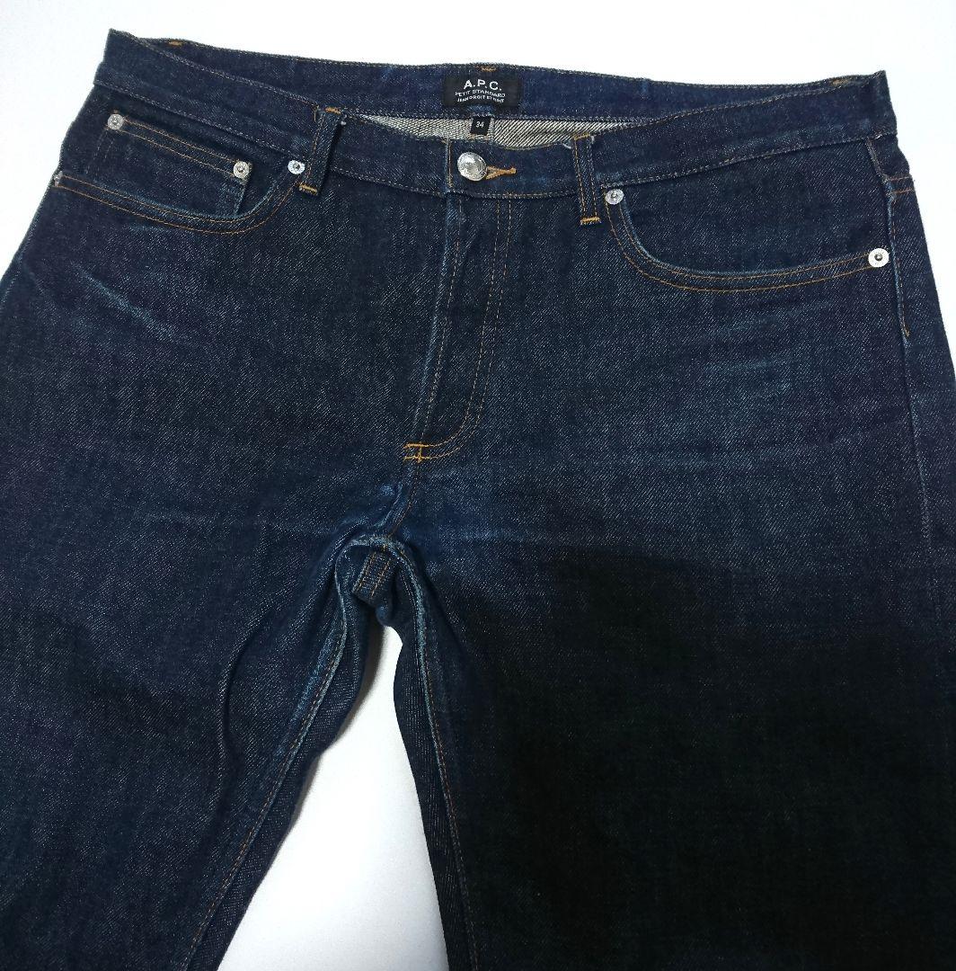 A.P.C.✨プチスタンダード W34 濃紺 デニム パンツ 赤耳 セルビッチ