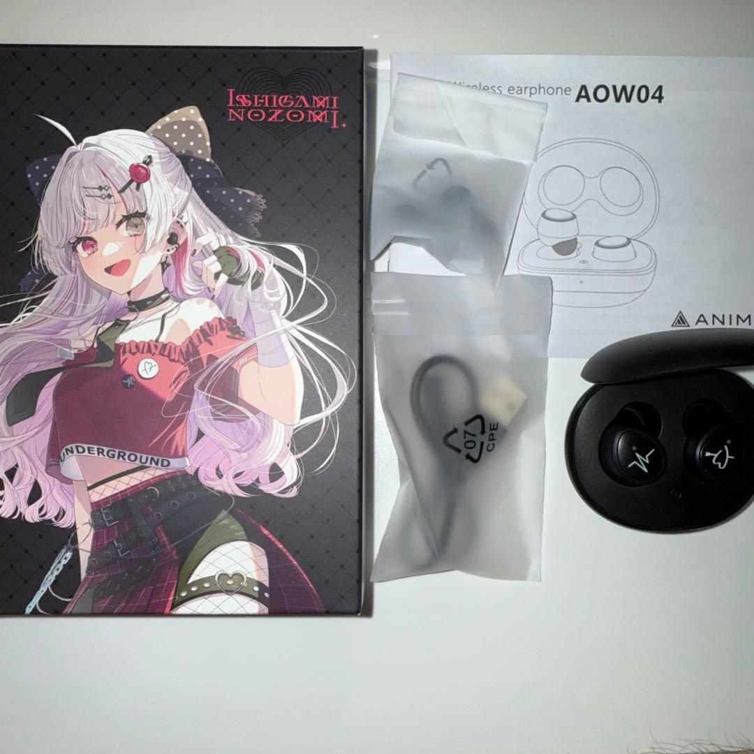 ONKYO ワイヤレスイヤホン にじさんじ 石神のぞみモデル