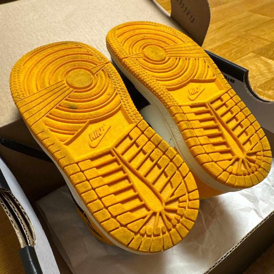 NIKE スニーカー オレンジ ブラック　ハロウィン