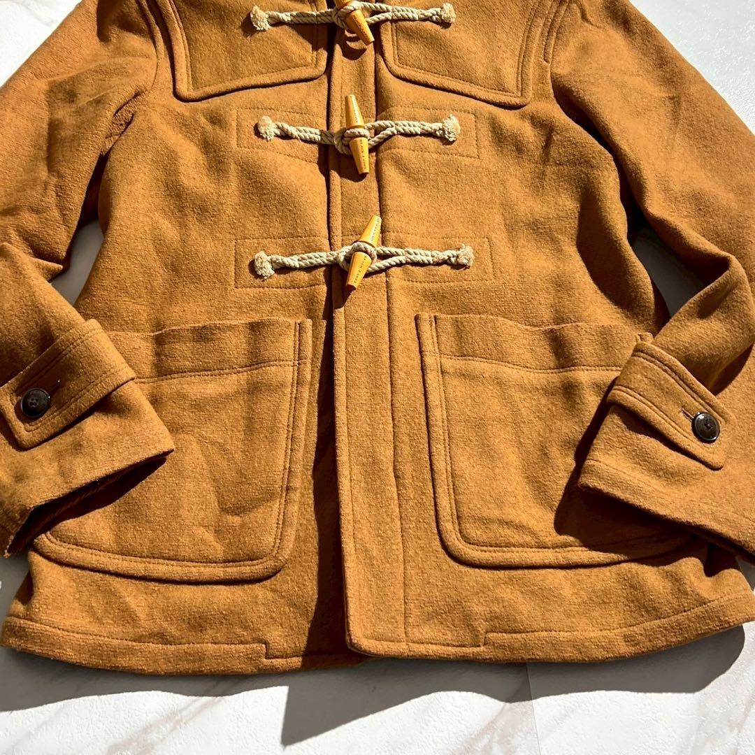 【希少】バーバリーブラックレーベル ダッフルコート ノバチェック イエロー L