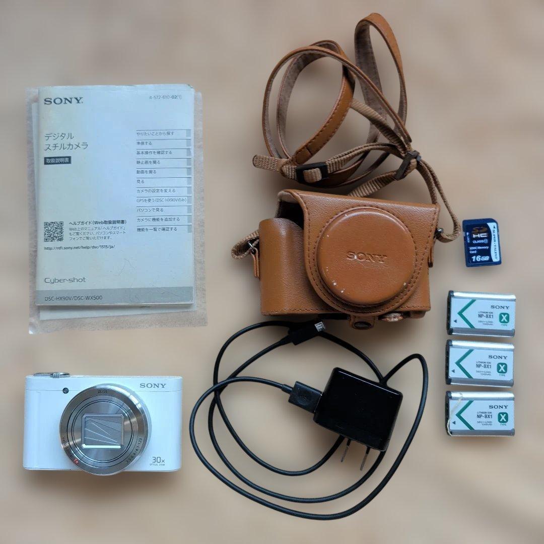 SONY Cyber-shot WX500 コンパクトデジタルカメラ