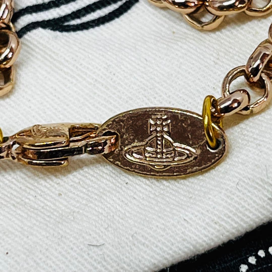 ヴィヴィアン　正規　ピンクゴールド オーブ　ネックレス