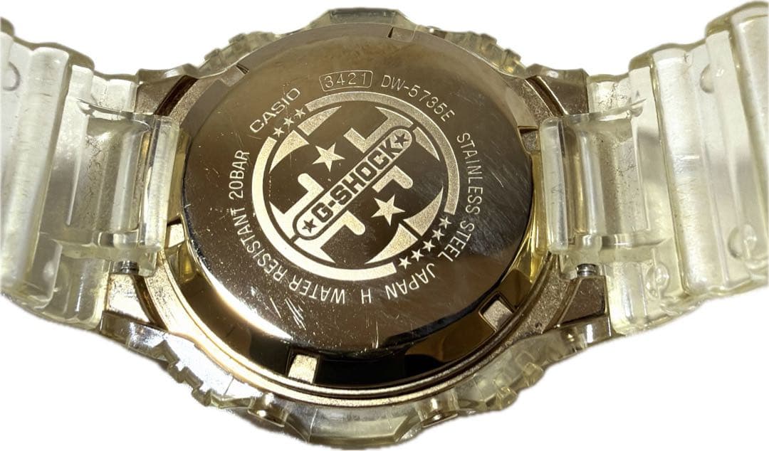 【限定】G-SHOCK 35周年記念 グレイシアゴールド DW-5735E