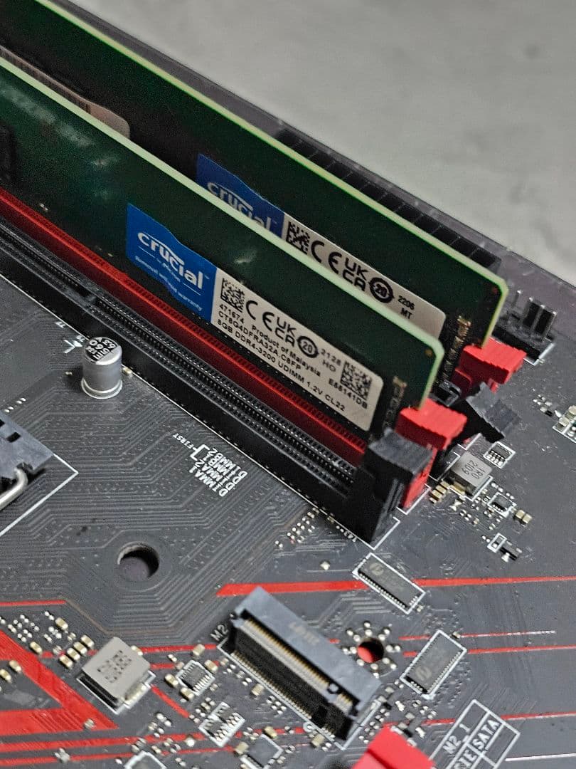 MSI B450 Ryzen 5 5500 DDR4 8GB ×2 計 16GB