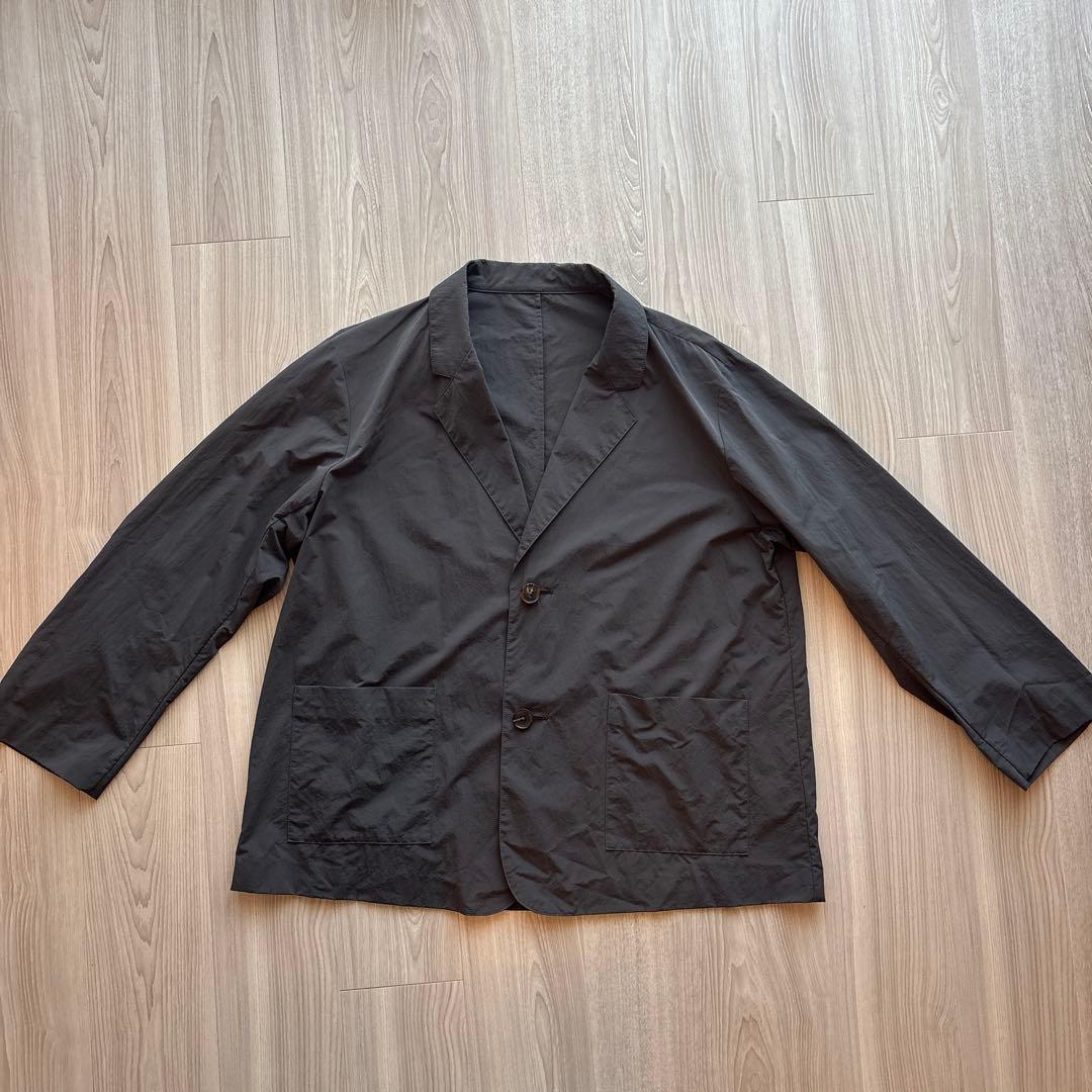 【美品】【STEIN】OVERSIZED NYLON SINGLE JACKET