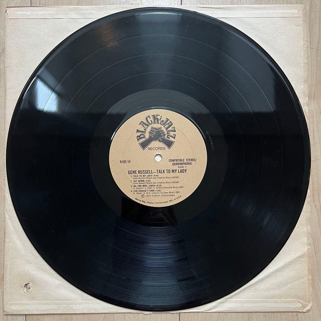 洋楽 gene russell talk to my lady LP