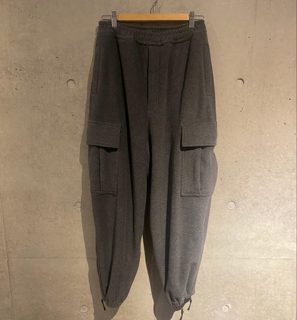 ぺ 　H BEAUTY&YOUTH フリースカーゴパンツ OVY M