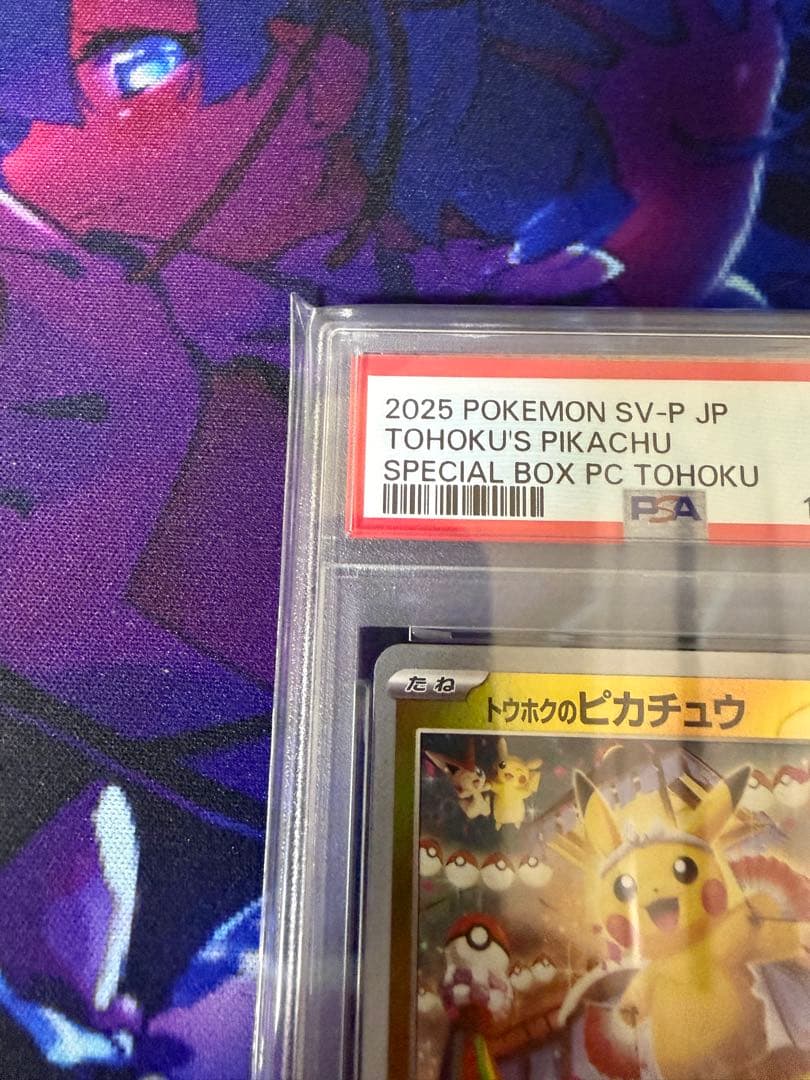 トウホクのピカチュウ【PSA8】