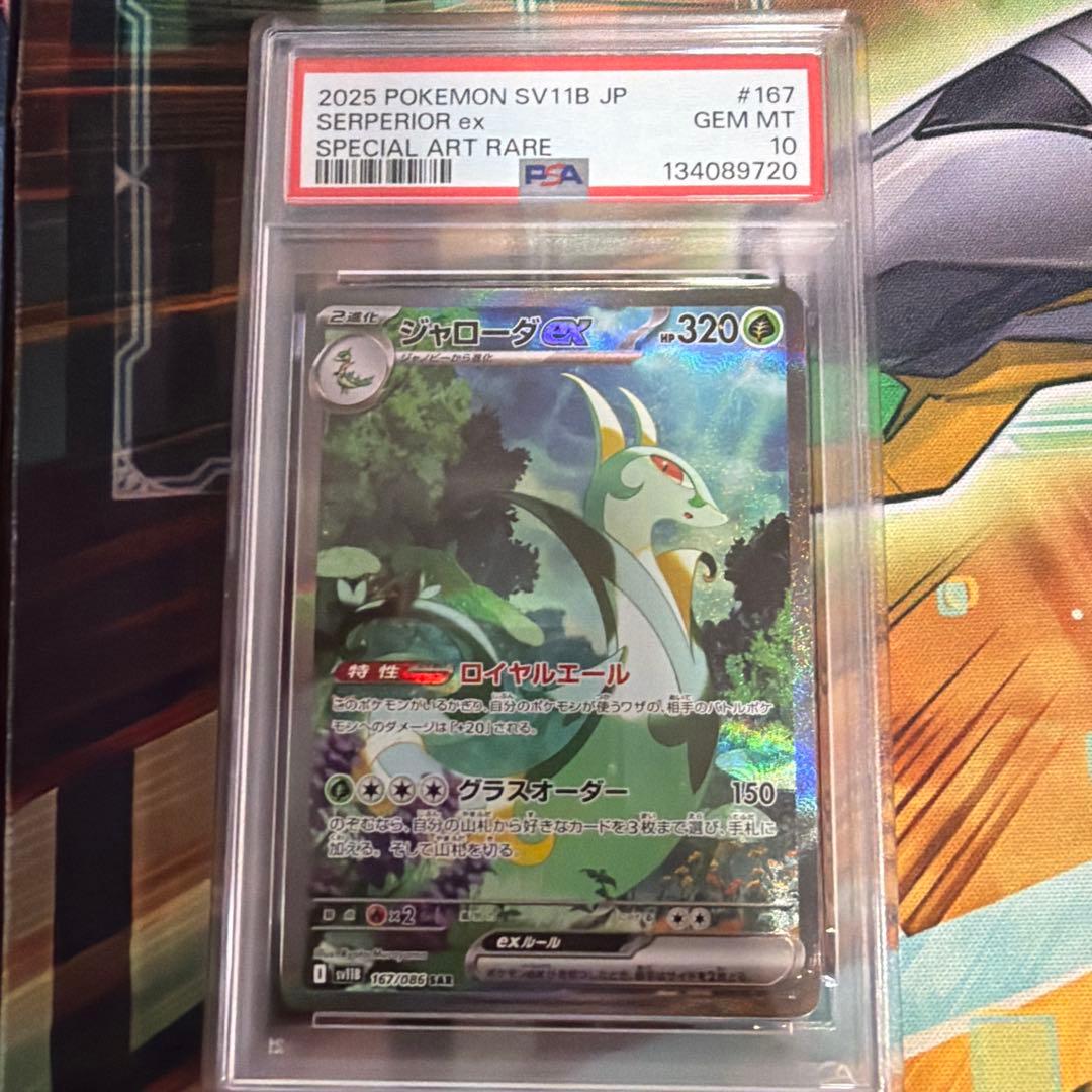 【PSA10】2025 ジャローダex SAR