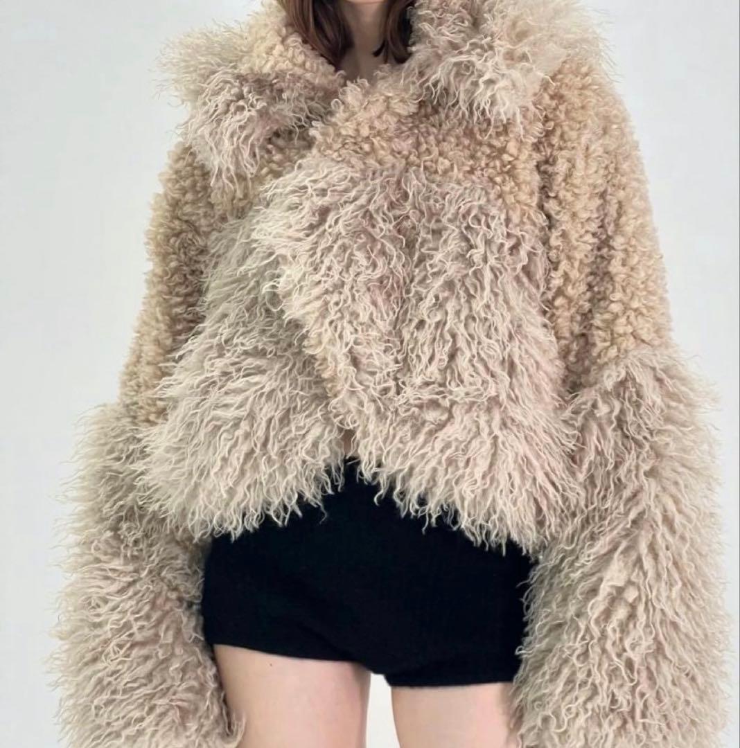 【最終お値下げ】viavanda ファーコート　ジャケット