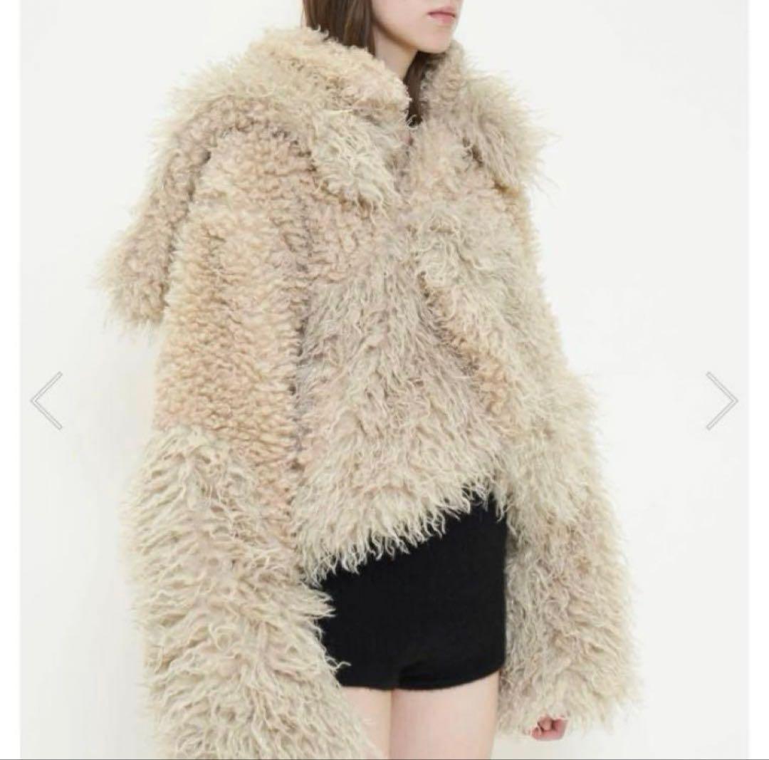 【最終お値下げ】viavanda ファーコート　ジャケット