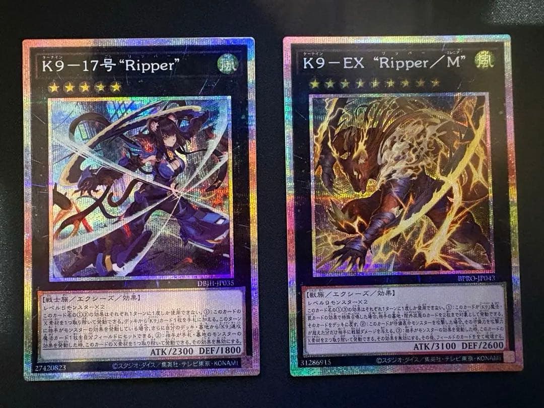 K9-17号　″Ripper” & K9-EX　″Ripper/M” プリシク