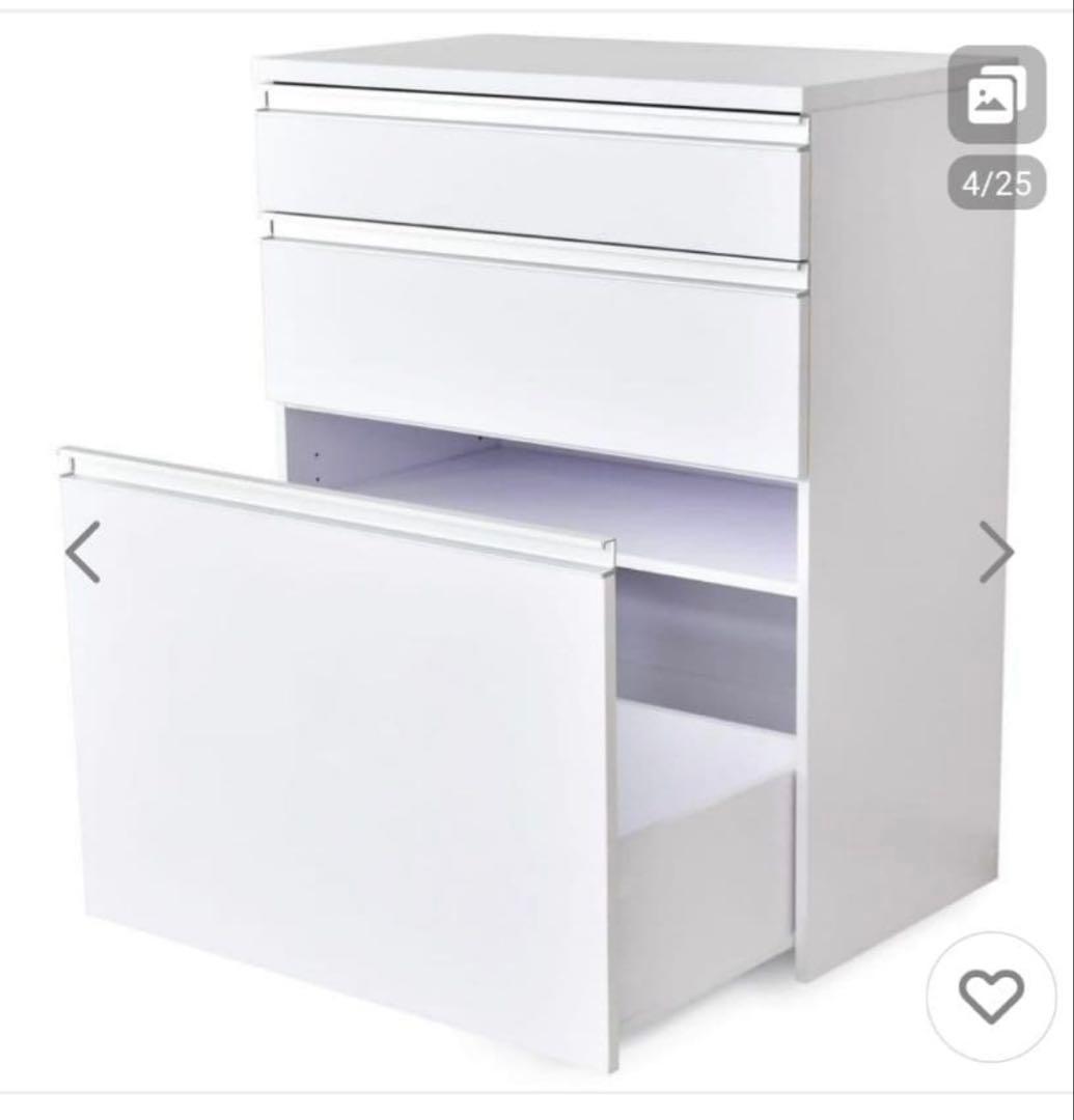 【引き取り限定】大容量収納　キッチンラック　白色