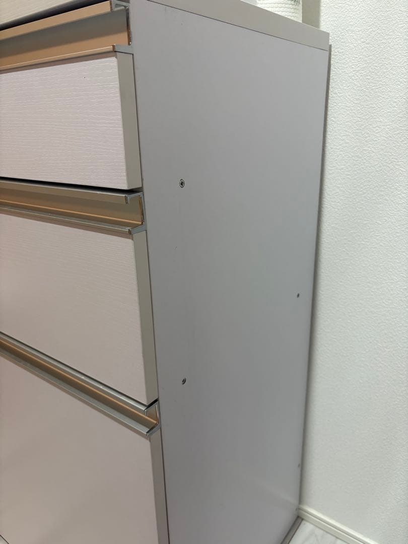 【引き取り限定】大容量収納　キッチンラック　白色