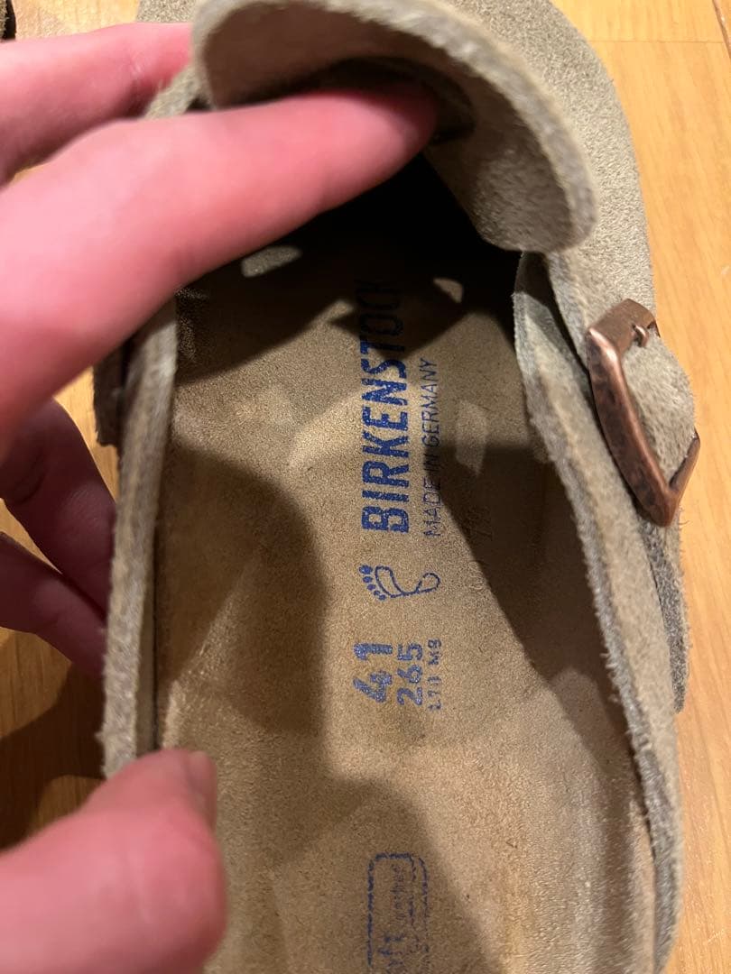 ビルケン　ボストン　41 いいね毎に値上げしてます！　お早めに！