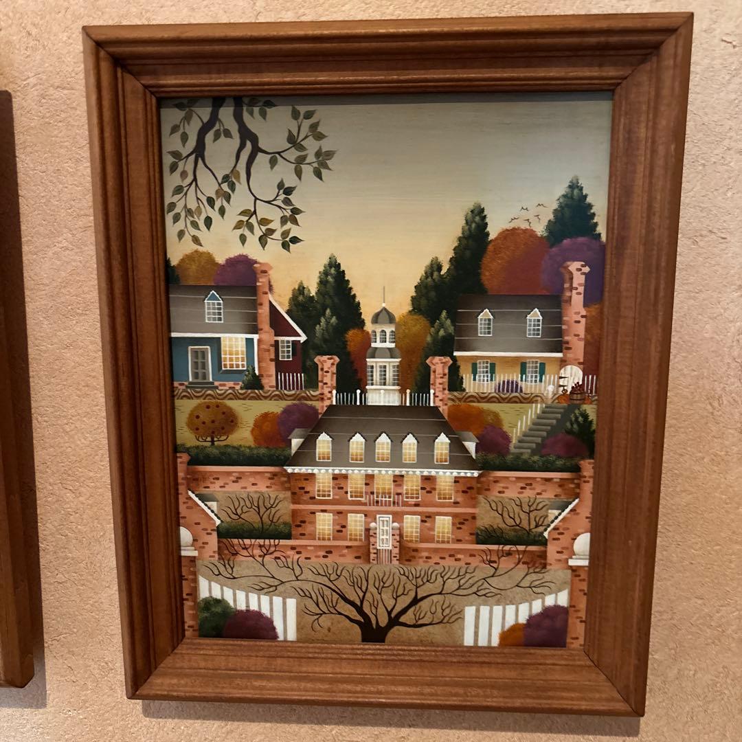 トールペイント作品　４点