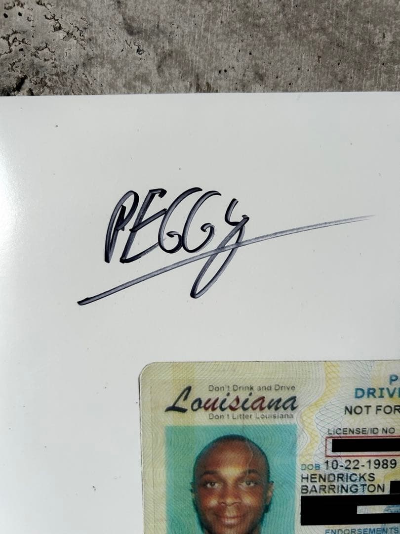 新品 サイン入り JPEGMAFIA VETERAN 1stプレス レコード