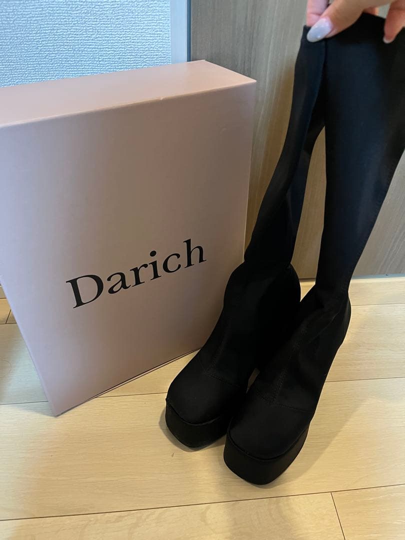 ダーリッチ Darich ウルトラストレッチロングブーツ　Mサイズ