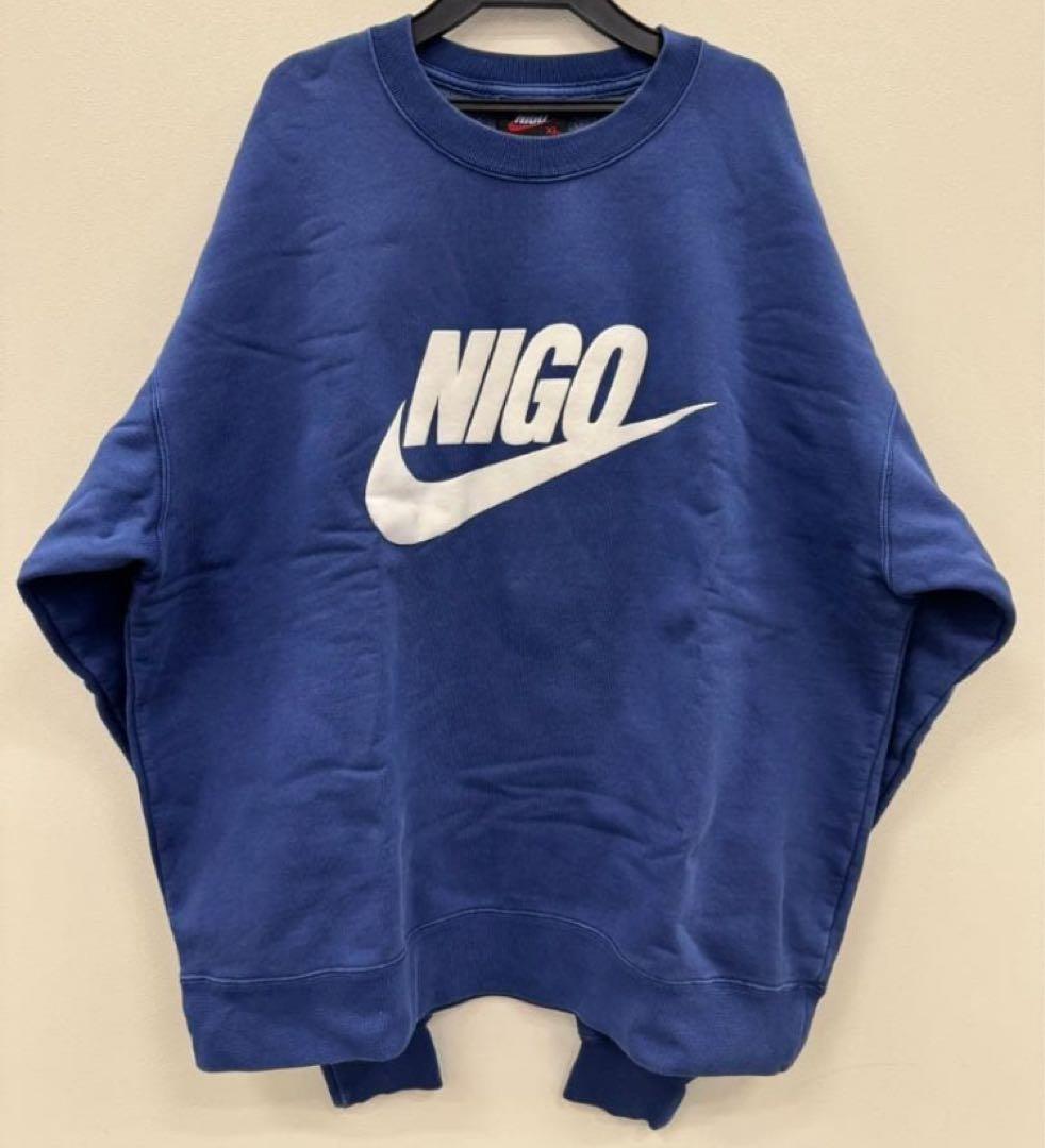 NIKE NIGO コラボ トレーナー スウェット NRGCREW FLEECE