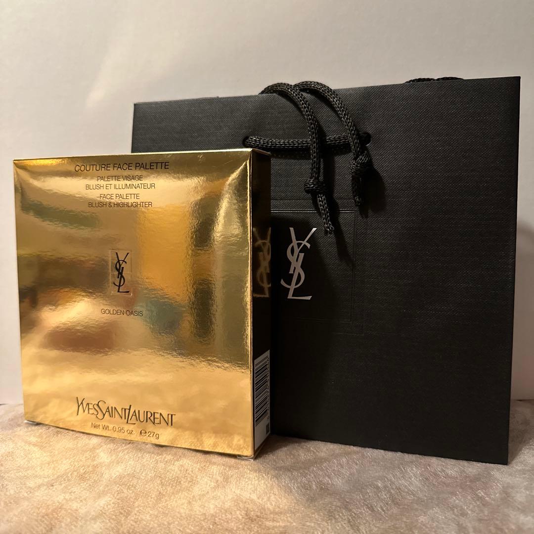 セール 新品 サンプル２点YSL2025クチュールフェイスパレット＆ショッパー
