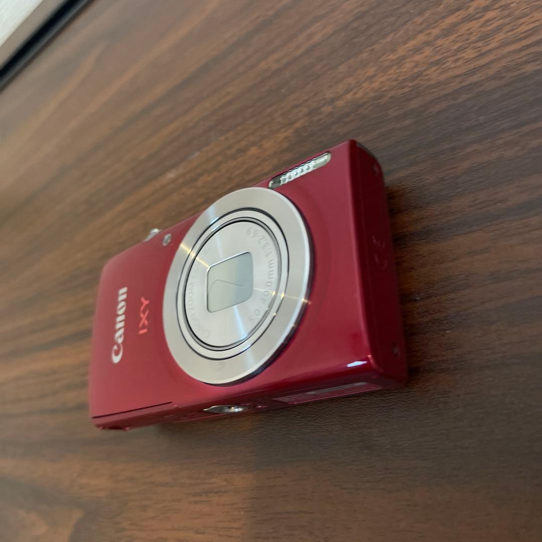 3556 Canon IXY 180 レッド 【デジカメ】