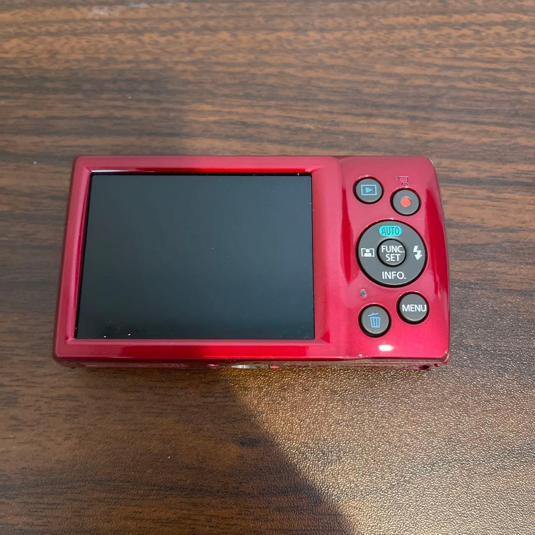3556 Canon IXY 180 レッド 【デジカメ】