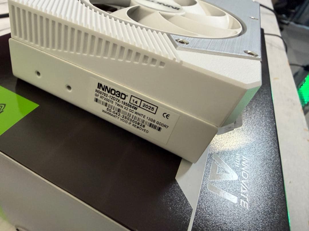 グラフィックボード・グラボ・ビデオカード NVIDIA GeForce RTX 5070 12GB