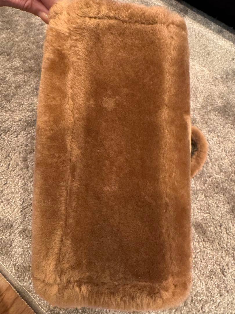 コーチ大人気　ファーバッグ　極美品