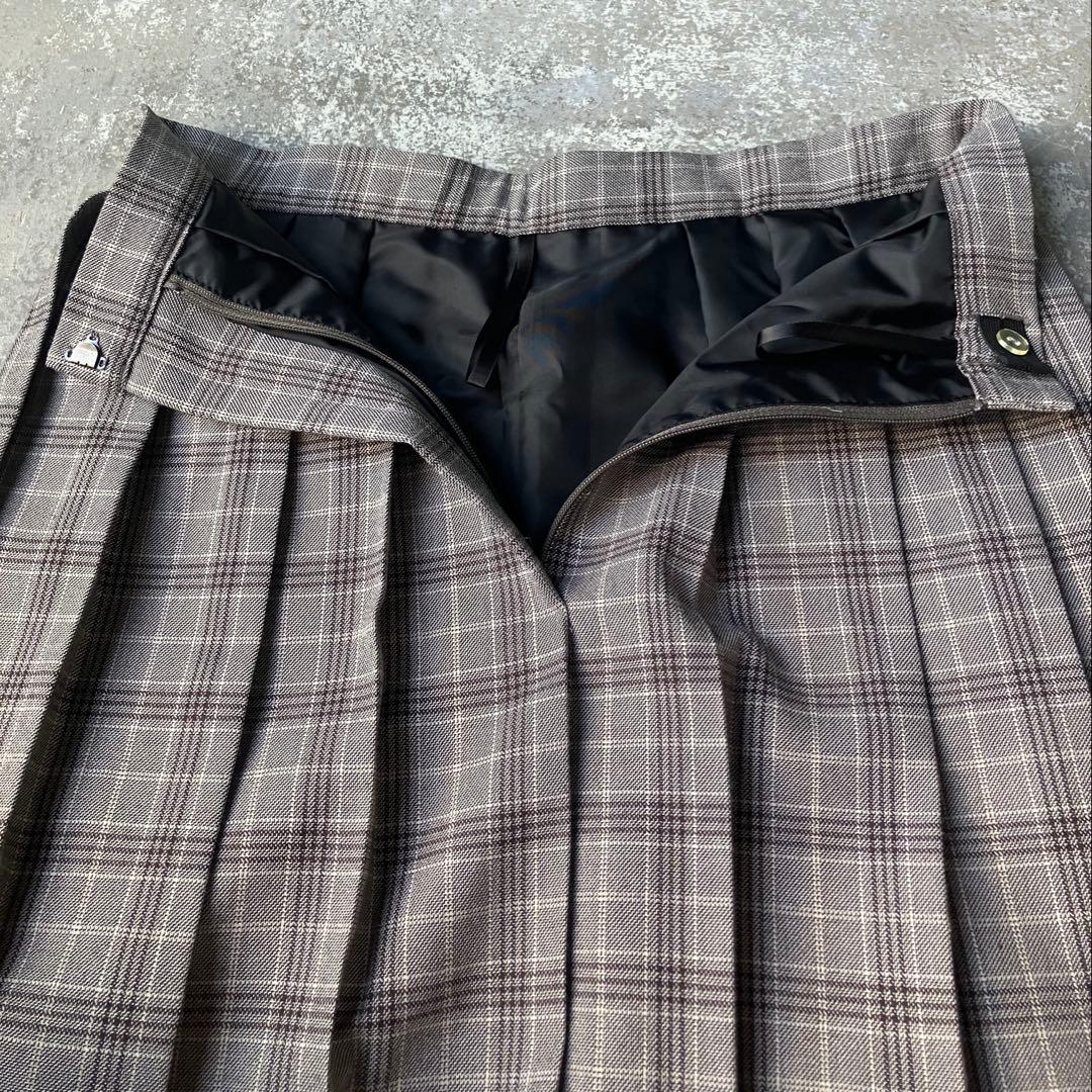 エル アンノアール 卒服 160 女の子 5点セット茶色 ブラウン チェック